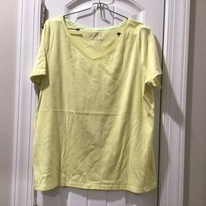 NWOT The Talbots Tee Women's Plus short sleeve tee, size 1x